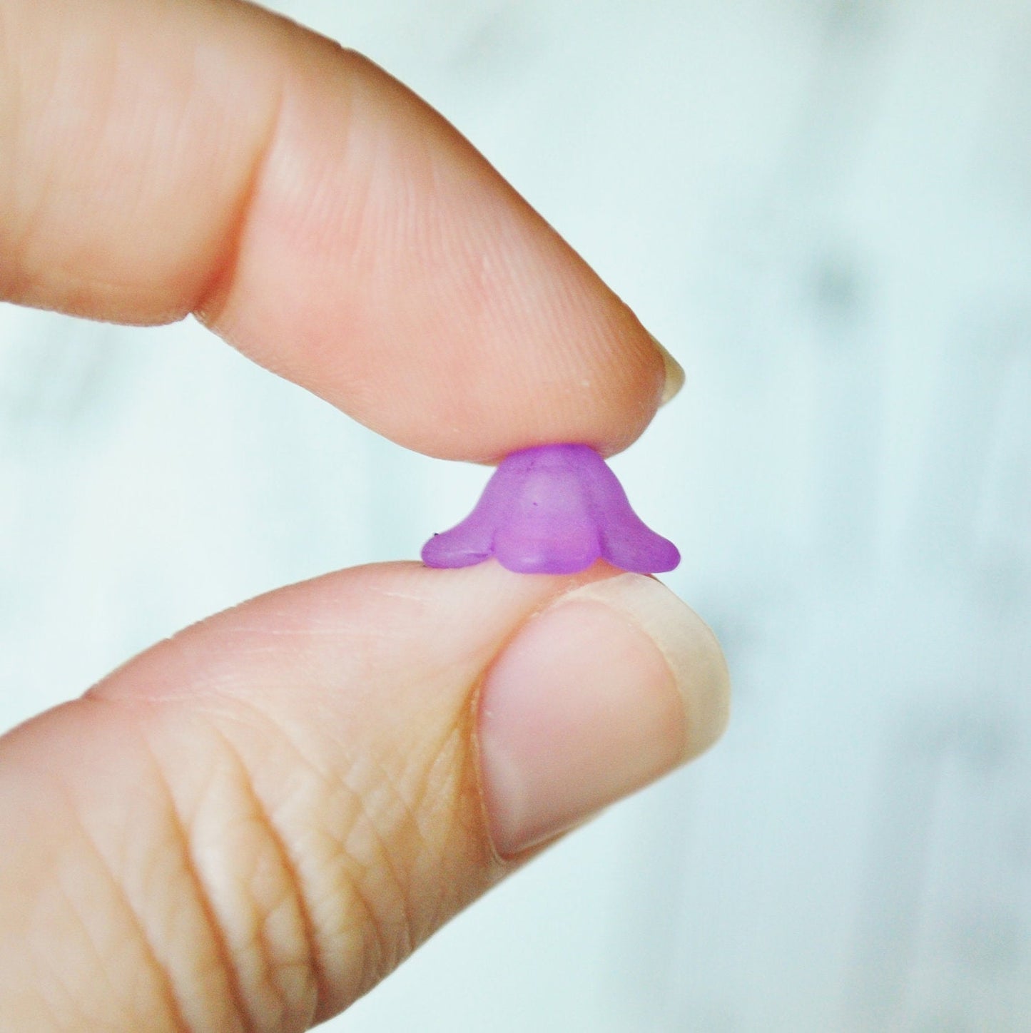 6x12mm Nestable Bell Flower Beads in Many Colors