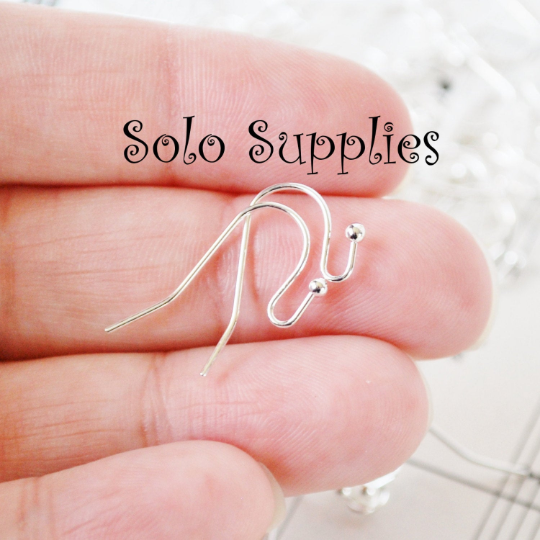 Lightweight Ball Fish Hook Earwires