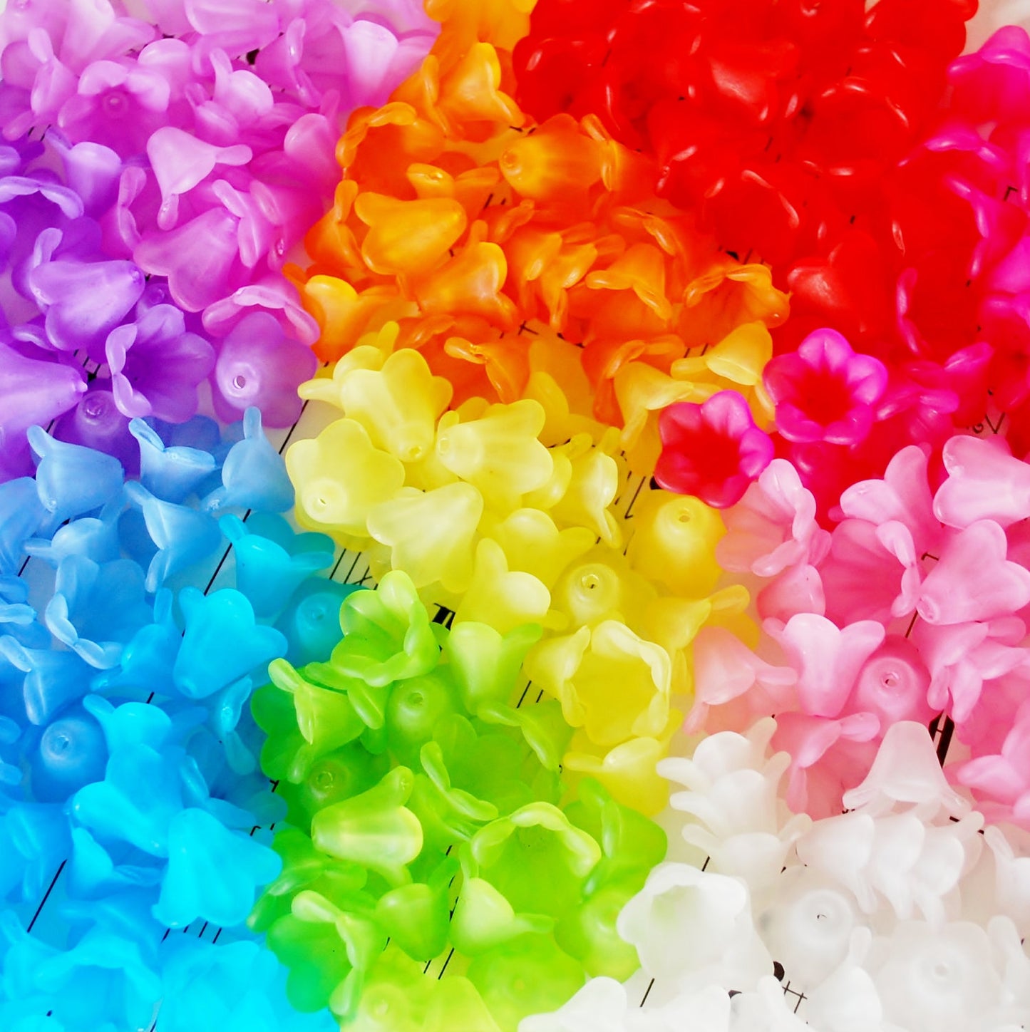 11x13mm Nestable Bell Flower Beads